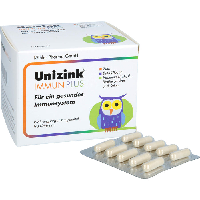 Unizink  Immun Plus, 90 St. Kapseln