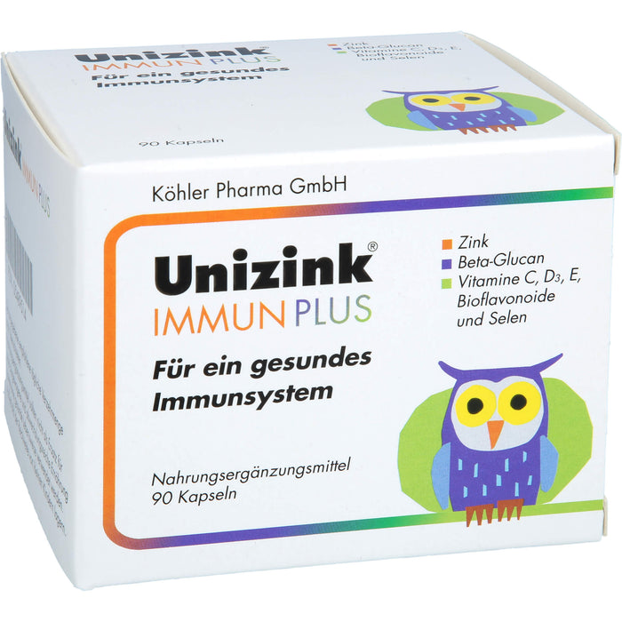 Unizink  Immun Plus, 90 St. Kapseln
