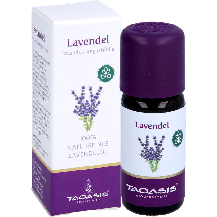 TAOASIS 100% naturreines Lavendelöl, 10 ml ätherisches Öl