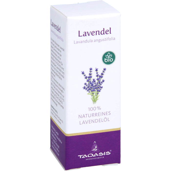 TAOASIS 100% naturreines Lavendelöl, 10 ml ätherisches Öl