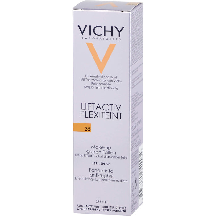 VICHY Liftactiv Flexiteint Anti-Falten Foundation 35 Sand, 30 ml Lösung