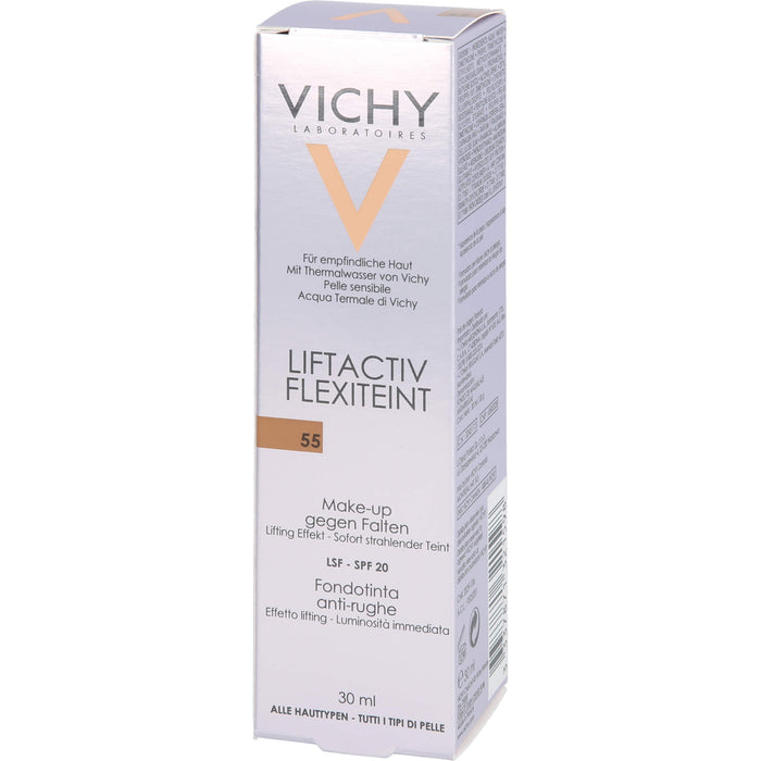 VICHY Liftactiv Flexiteint Anti-Falten Foundation 55 Bronze, 30 ml Lösung