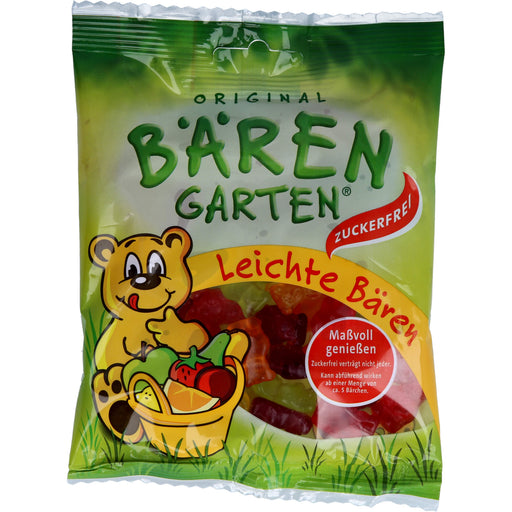 Original BÄRENGARTEN Leichte Bären zuckerfrei Gummibären, 150 g Gummibären