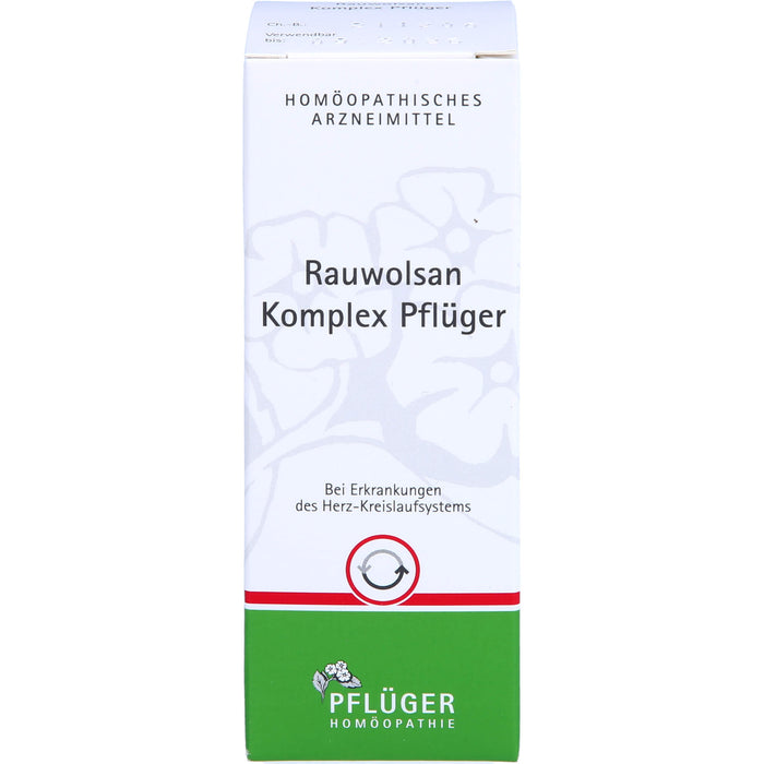Pflüger Rauwolsan Komplex Tropfen bei Erkrankungen des Herz-Kreislaufsystems, 50 ml Lösung