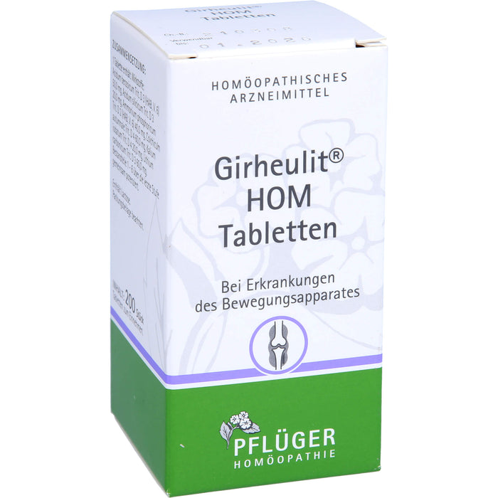 Girheulit HOM Tabletten bei Erkrankungen des Bewegungsapparates, 200 St. Tabletten