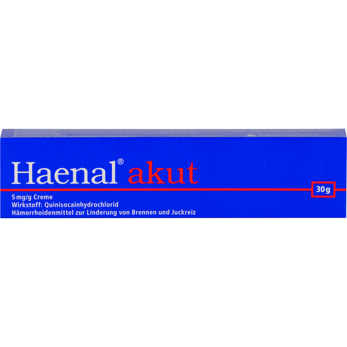Haenal® akut, 5 mg/g Creme, 30 g Creme