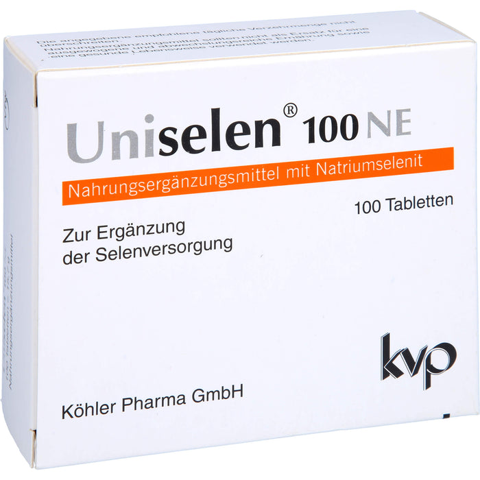 Uniselen 100 NE, 100 St. Tabletten