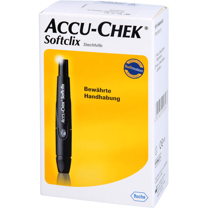 ACCU-CHEK® Softclix (schwarz), 1 St