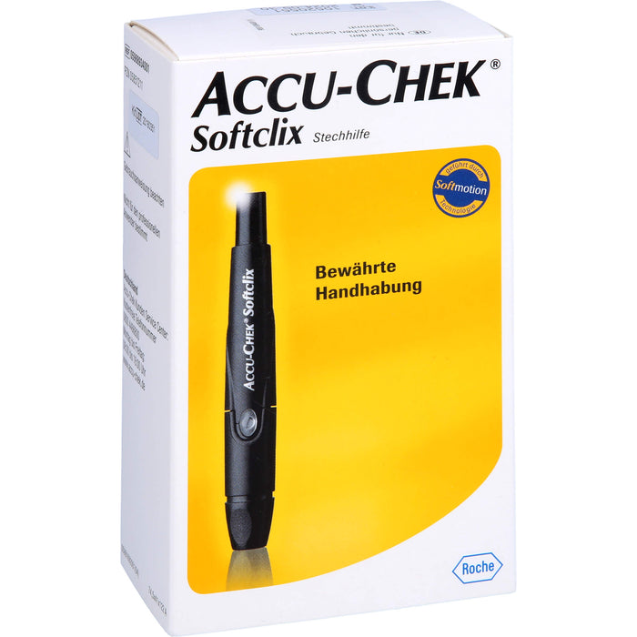 ACCU-CHEK® Softclix (schwarz), 1 St