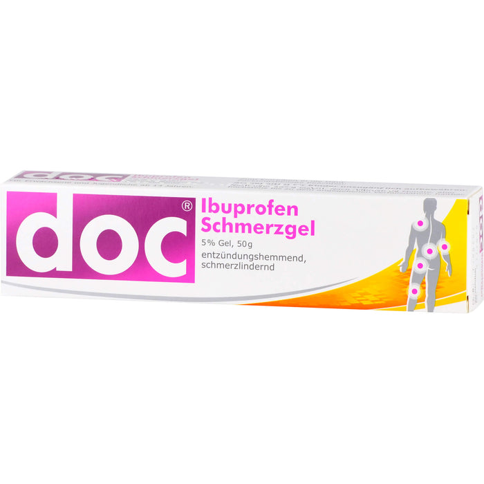 doc Ibuprofen Schmerzgel, 50 g Gel