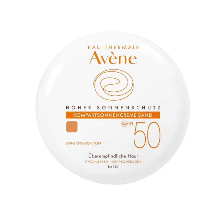 Avène Kompaktsonnencreme Sand SPF 50, 10 g Creme