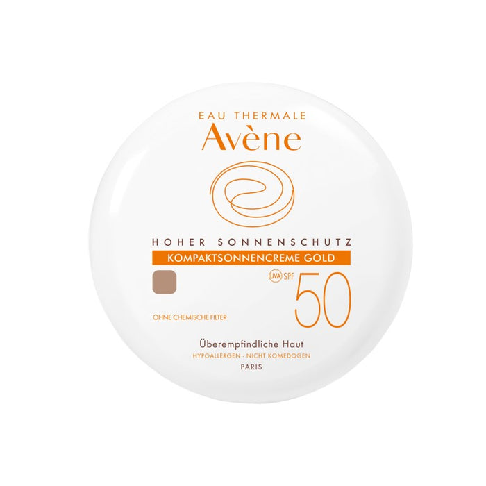 Avène Kompaktsonnencreme Gold SPF 50, 10 g Creme