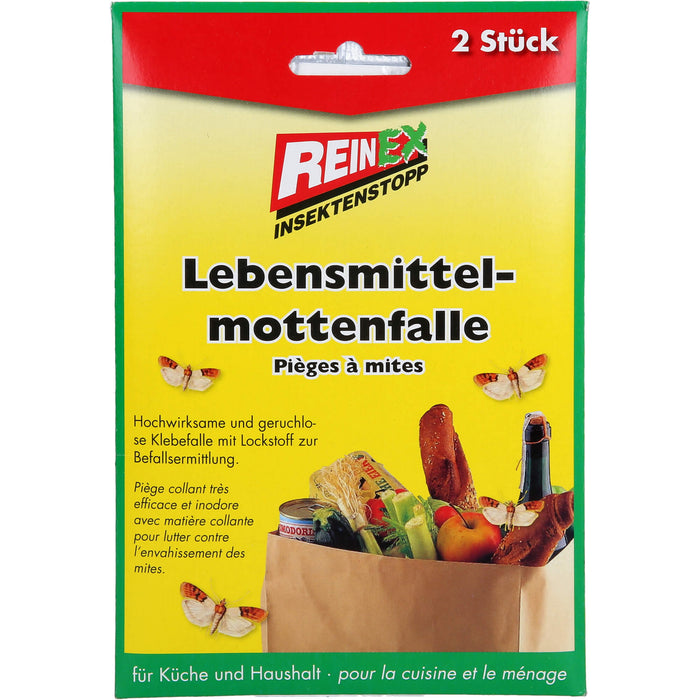 LEBENSMITTEL MOTTENFALLE REINEX, 2 St 