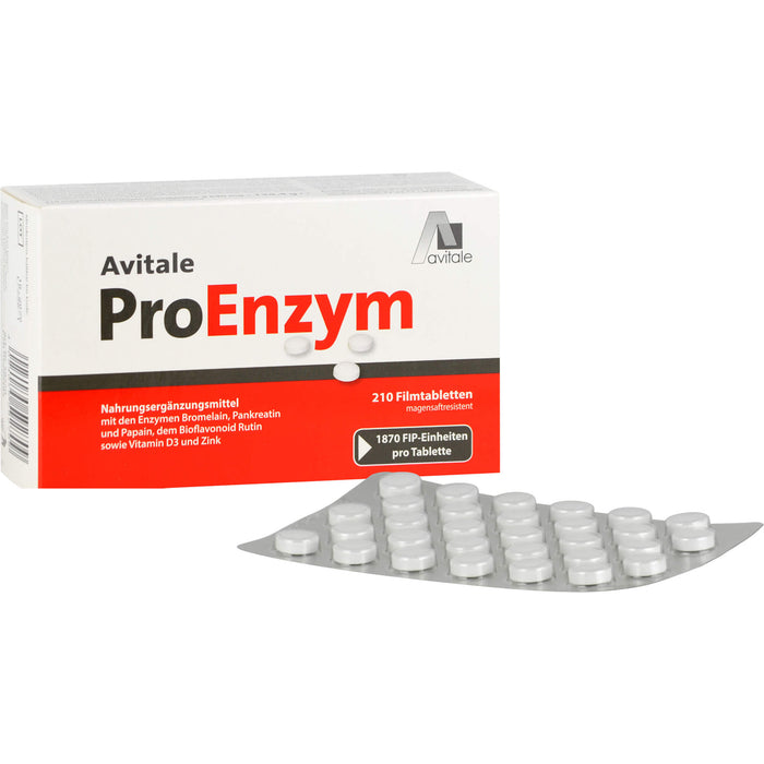 Avitale Proenzym Filmtabletten, 210 St. Tabletten