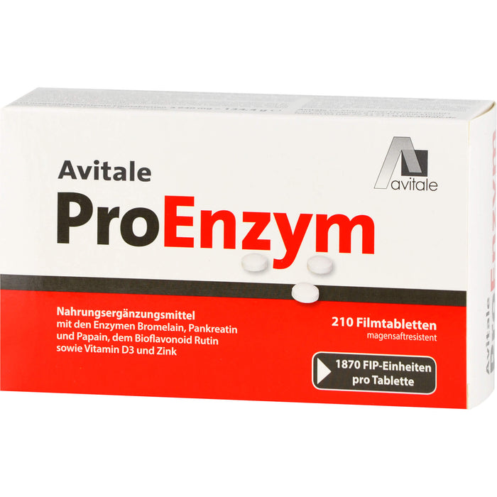 Avitale Proenzym Filmtabletten, 210 St. Tabletten