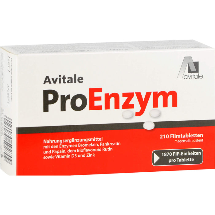 Avitale Proenzym Filmtabletten, 210 St. Tabletten