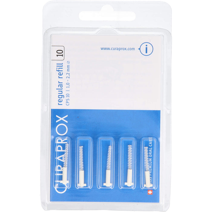 CURAPROX CPS 10 refill Interdentalbürsten, 5 St. Interdentalbürsten