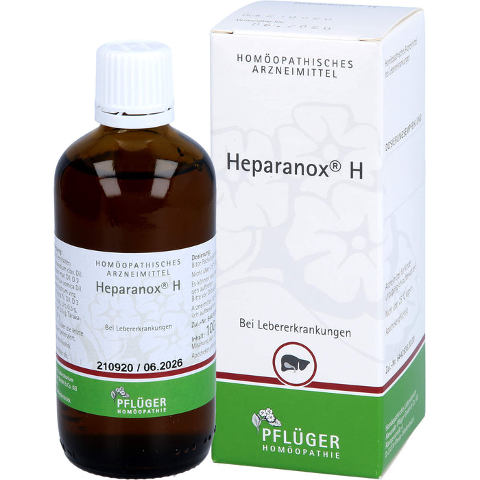 Heparanox H Mischung bei Lebererkrankungen, 100 ml Lösung