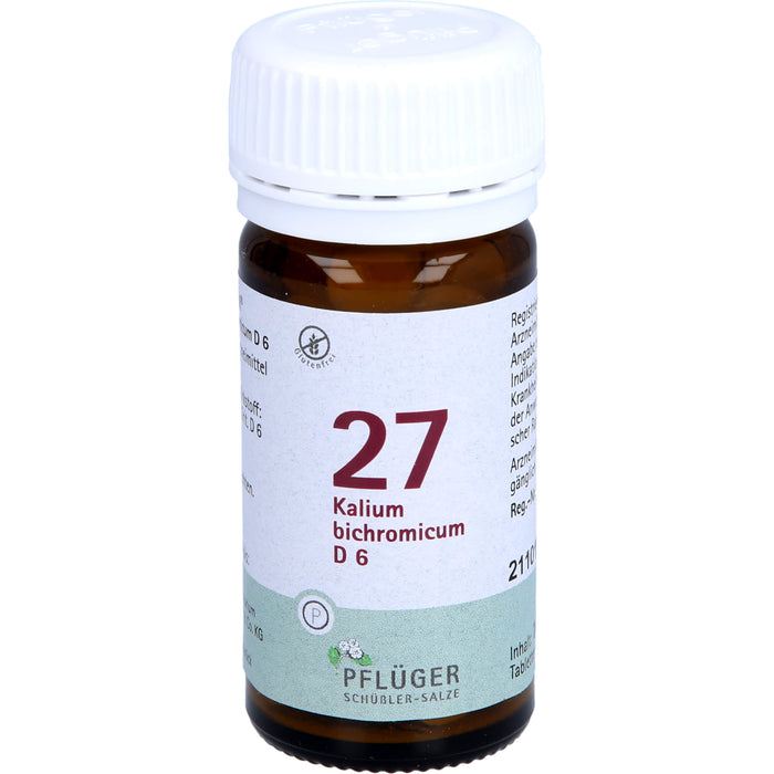 Pflüger Biochemie Nr.27 Kalium bichromicum D6 Tabletten, 100 St. Tabletten
