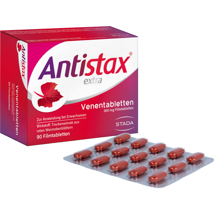 Antistax extra Venentabletten, 90 pcs. Tablets