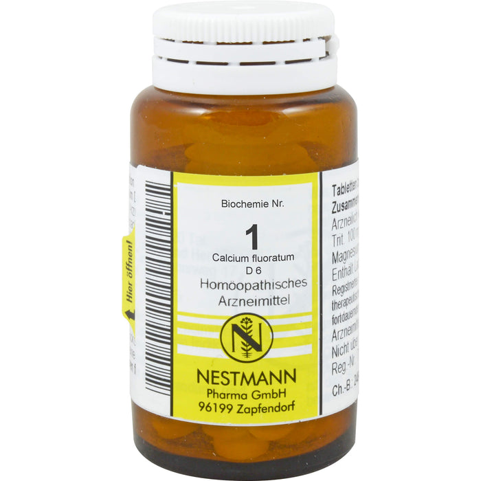 NESTMANN Biochemie 1 Calcium fluoratum D6 Tabletten, 100 St. Tabletten