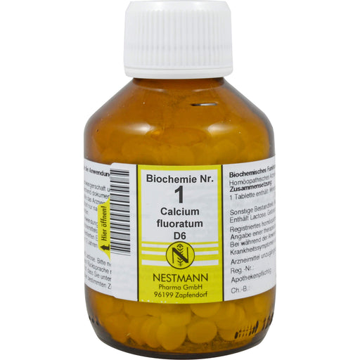 Biochemie 1 Calcium fluoratum Nestmann D 6 Tbl., 400 St TAB