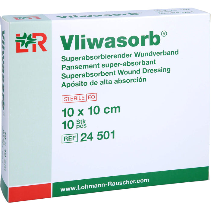 Vliwasorb Superabsorbierender Wundverband, 10 St VER