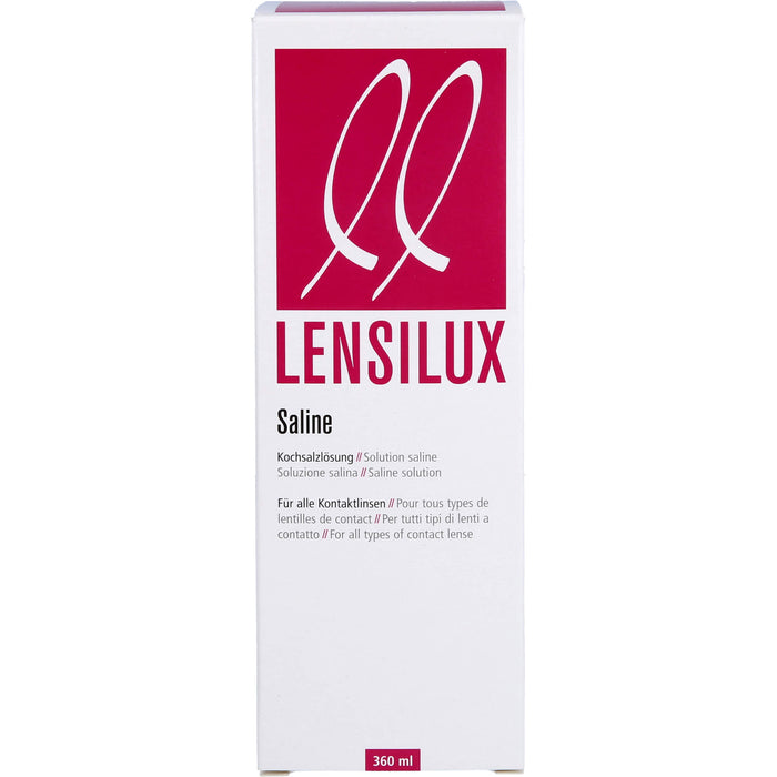 Lensilux Saline Kochsa Lsg, 360 ml LOE
