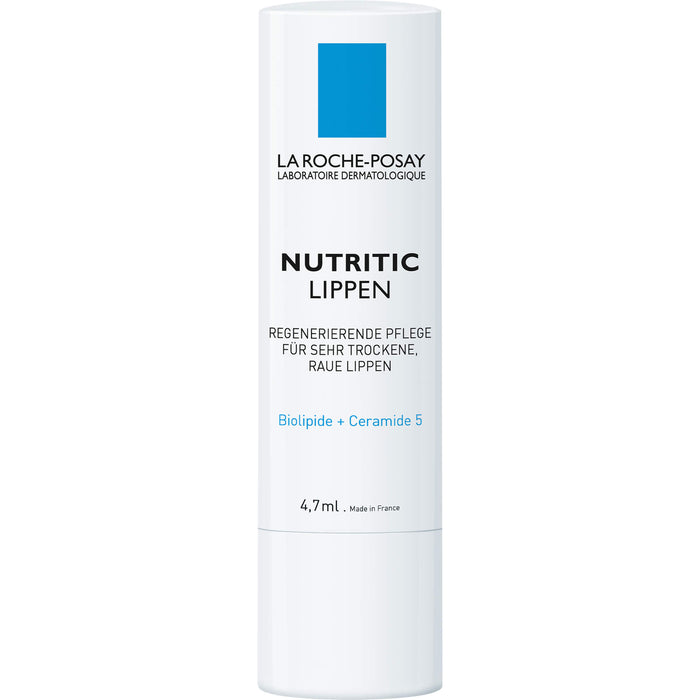 La Roche-Posay Nutritic regenerierende Lippenpflege für sehr trockene, raue Lippen, 4.7 ml Stift