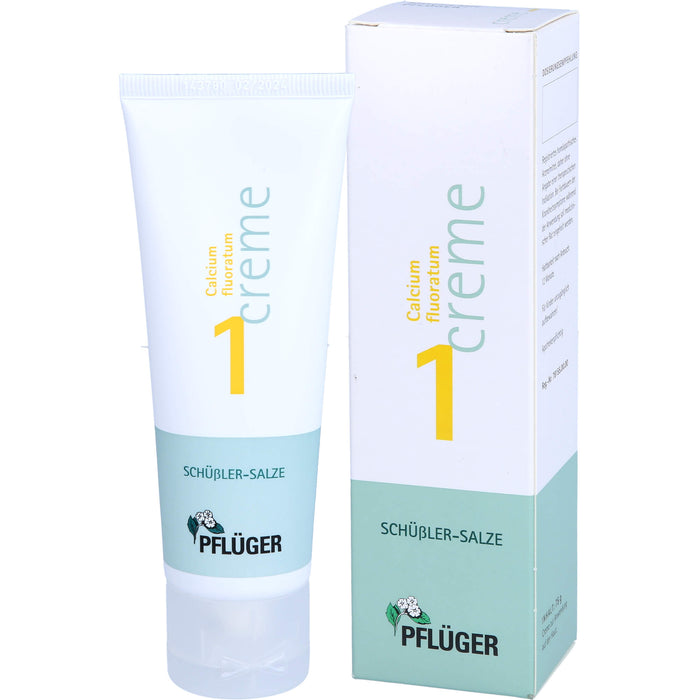 Pflüger Biochemie Nr.1 Calcium fluoratum D4 Creme, 75 g Creme