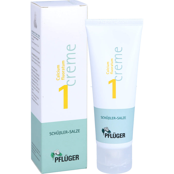 Pflüger Biochemie Nr.1 Calcium fluoratum D4 Creme, 75 g Creme