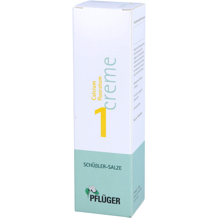Pflüger Biochemie Nr.1 Calcium fluoratum D4 Creme, 75 g Creme