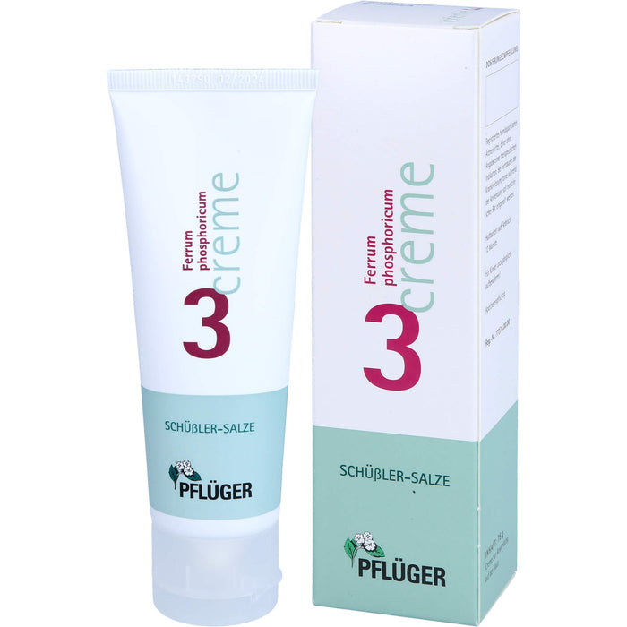 Pflüger Biochemie Nr.3 Ferrum phosphoricum Creme, 75 g Creme