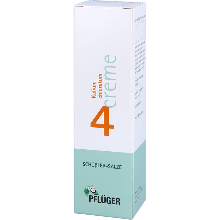 Biochemie Nr.4 Kalium chloratum Pflüger Creme, 75 g Creme