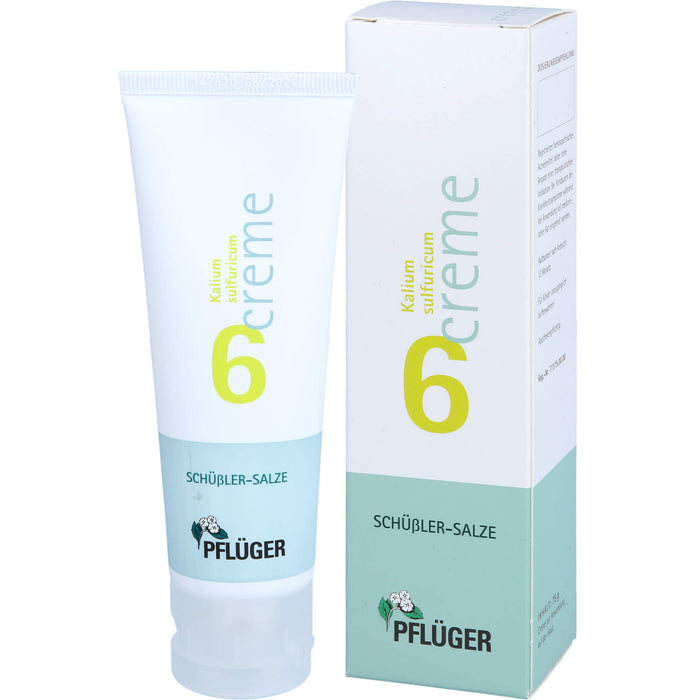 Pflüger Biochemie Nr.6 Kalium sulfuricum Creme, 75 g Creme