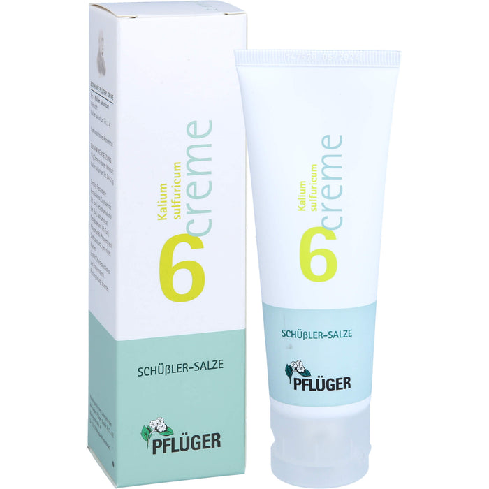 Pflüger Biochemie Nr.6 Kalium sulfuricum Creme, 75 g Creme