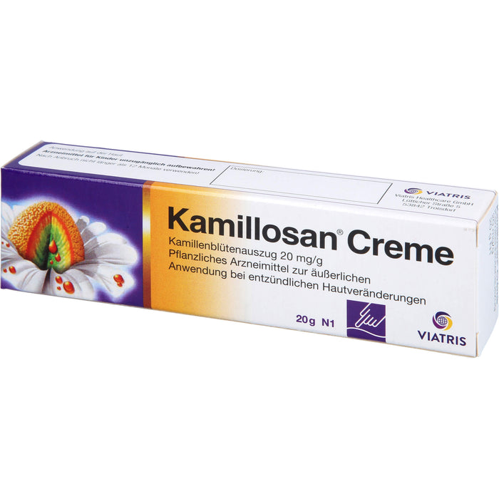 Kamillosan Creme entzündungshemmend, reizlindernd, wundheilungsfördernd, 20 g Creme