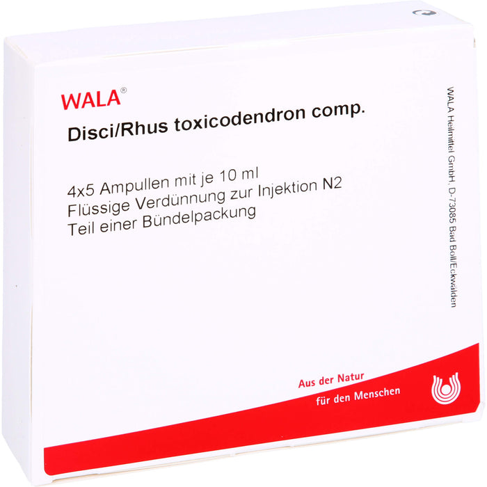 Disci/Rhus Tox comp. Wala Ampullen, 20X10 ml AMP