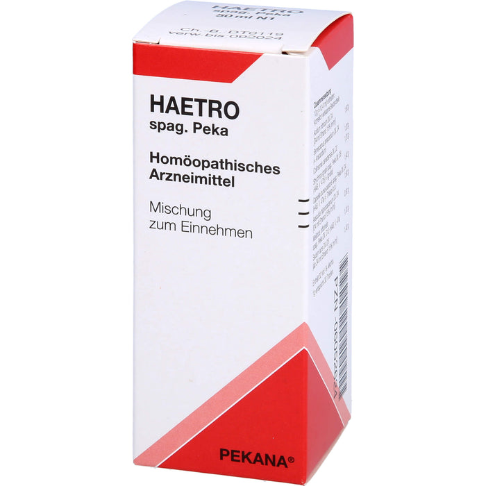 Haetro spag. Peka Tropf., 50 ml TRO