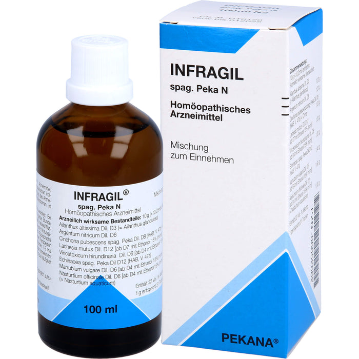 PEKANA INFRAGIL spag. Peka N Mischung, 100 ml Lösung
