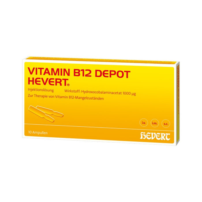 Vitamin B12 Depot Hevert Ampullen, 10.0 St. Ampullen