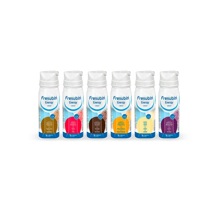 Fresubin energy DRINK Mischkarton Trinkflasche, 6X4X200 ml LOE