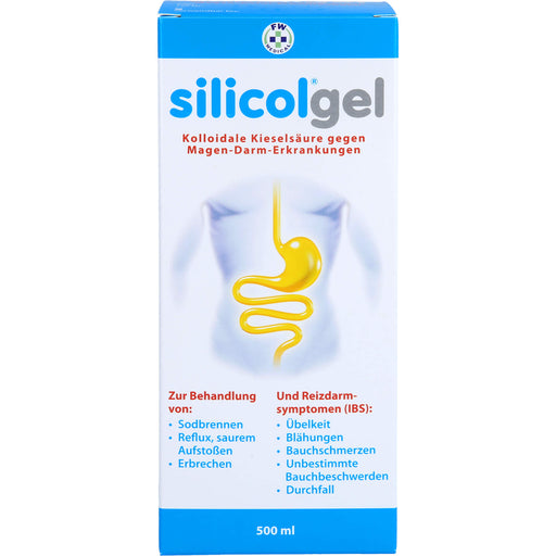 Silicol Gel kolloidale Kieselsäure gegen Magen-Darm-Erkrankungen, 500 ml Gel