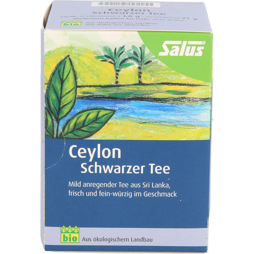 Salus Ceylon Schwarzer Tee bio, 15 St. Filterbeutel