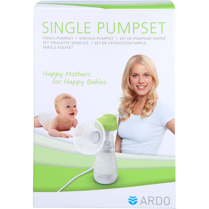 ARDO Single Pumpset das sichere und hygienische Pumpset, 1 St. Set