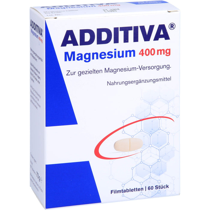 ADDITIVA Magnesium 400 mg Filmtabletten, 60 St. Tabletten