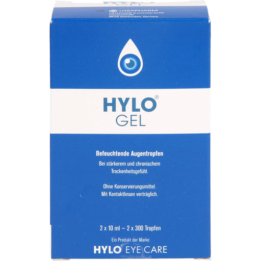 HYLO GEL befeuchtende Augentropfen, 20 ml Lösung