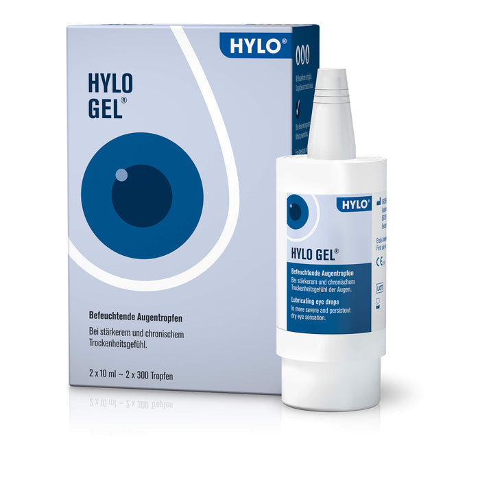 HYLO GEL befeuchtende Augentropfen, 20 ml Lösung