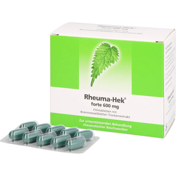 Rheuma-Hek forte 600 mg Filmtabletten zur unterstützenden Behandlung rheumatischer Beschwerden, 100 St. Tabletten