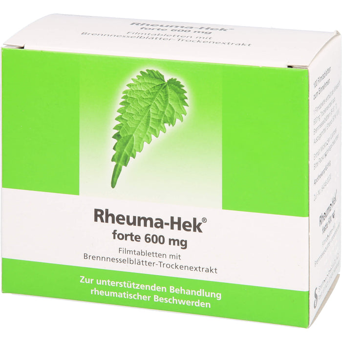 Rheuma-Hek forte 600 mg Filmtabletten zur unterstützenden Behandlung rheumatischer Beschwerden, 100 St. Tabletten